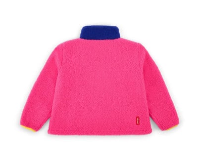 Casaco Polar infantil fúcsia