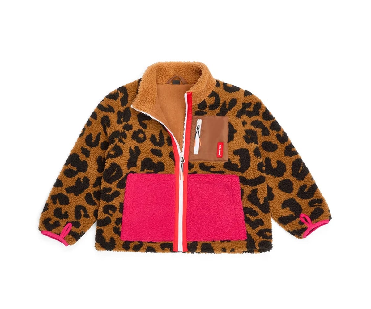 Casaco Polar Infantil Leopard