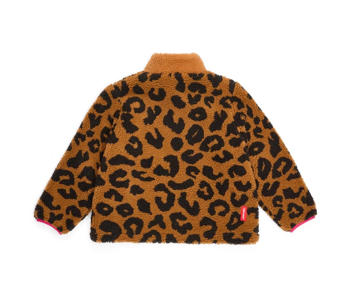 Casaco Polar Infantil Leopard
