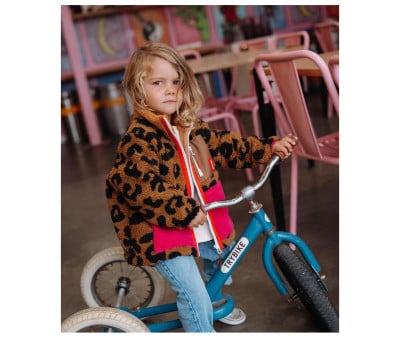 Casaco Polar Infantil Leopard