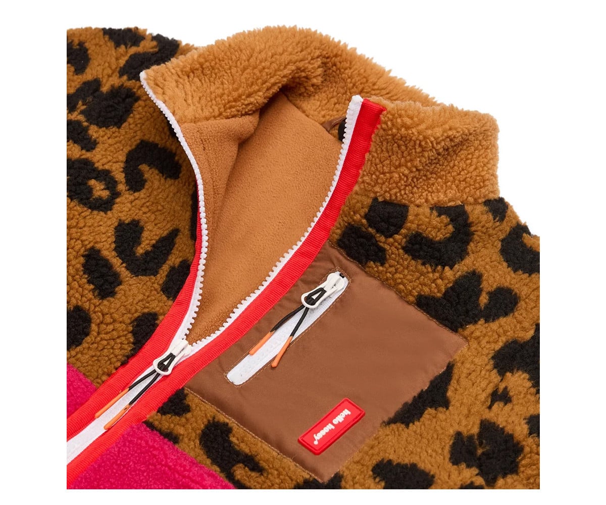 Casaco Polar Infantil Leopard