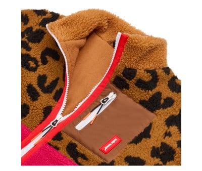 Casaco Polar Infantil Leopard