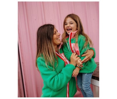 Casaco Polar Infantil Green Candy