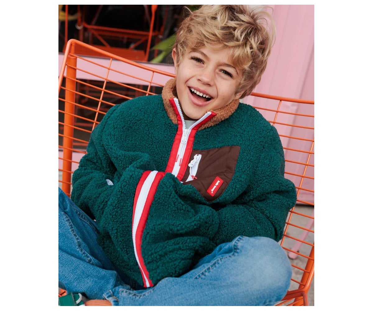 Casaco Polar Infantil Duck Blue