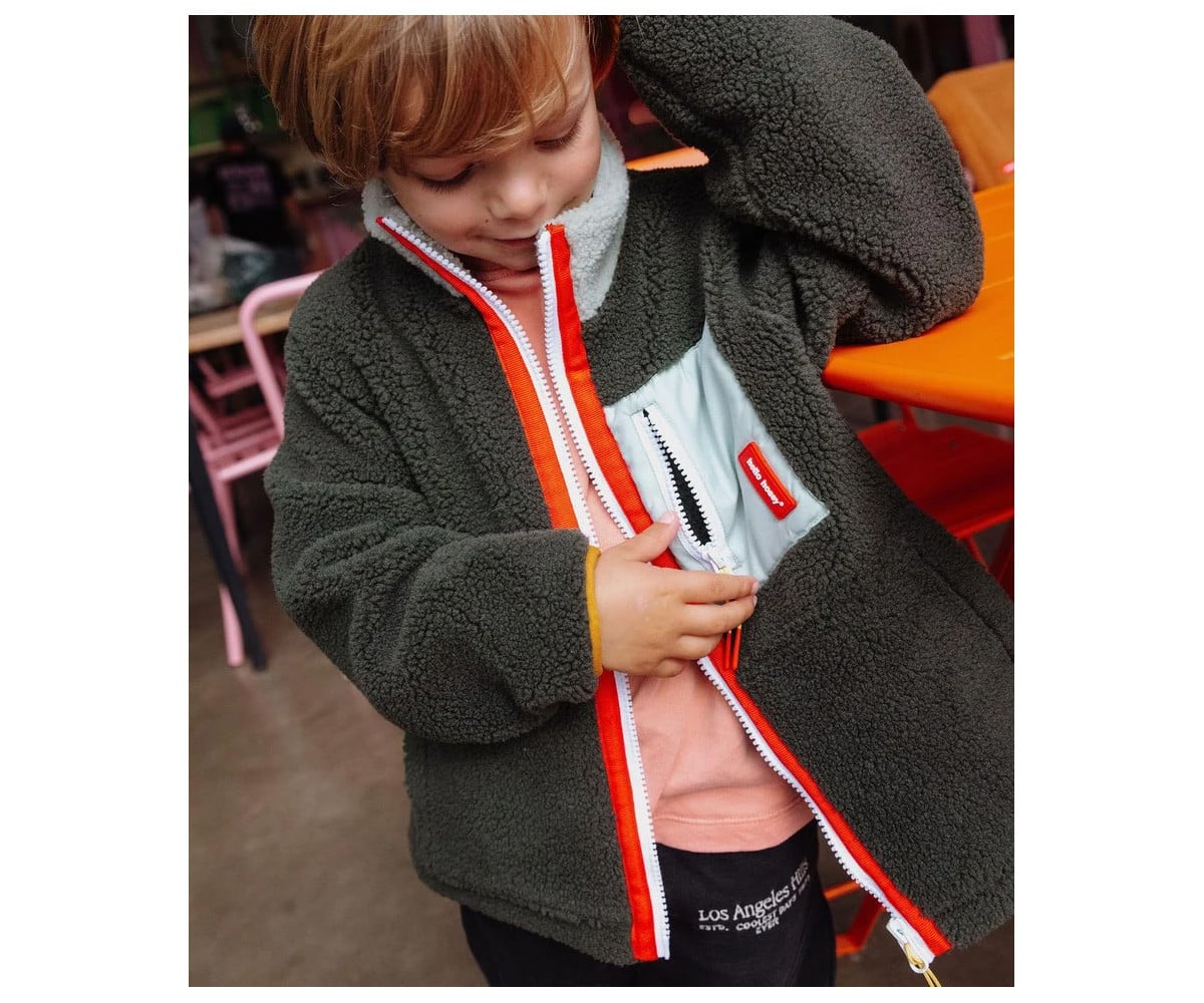 Casaco Polar Infantil Fluffy Forest