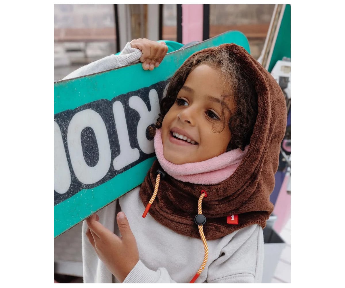 Balaclava infantil Warmy Chocolate de 2 a 5 anos