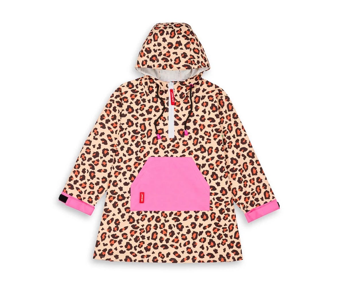 Capa de chuva infantil Leopard