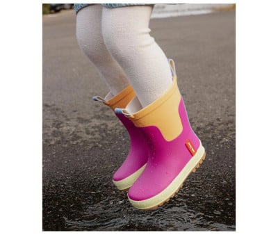 Botas infantis roxas