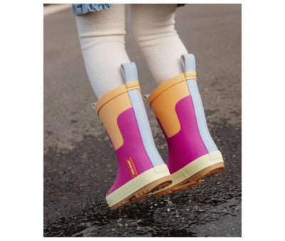 Botas infantis roxas