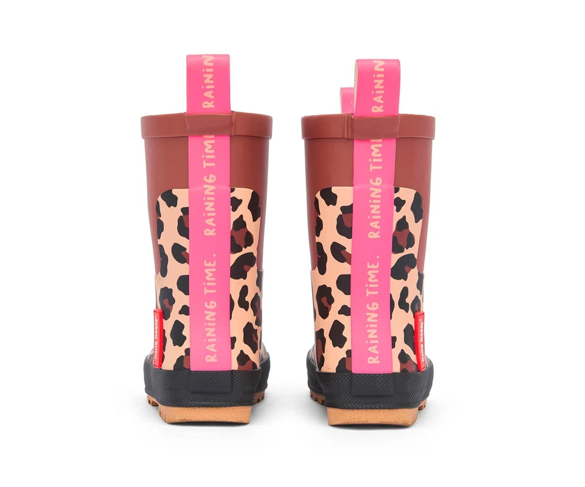 Botas infantis Leopard