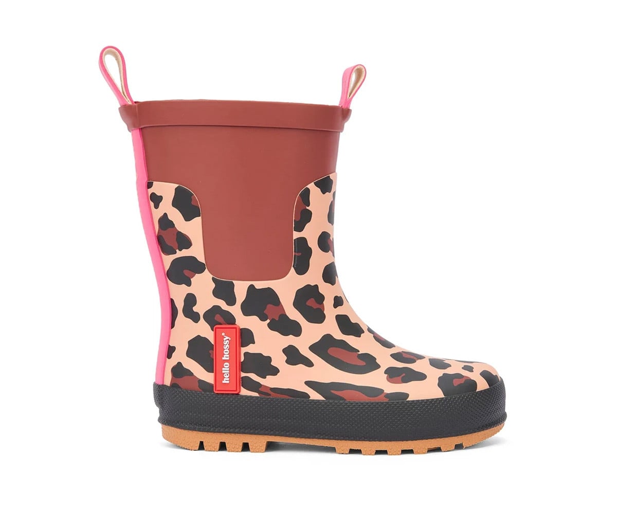 Botas infantis Leopard