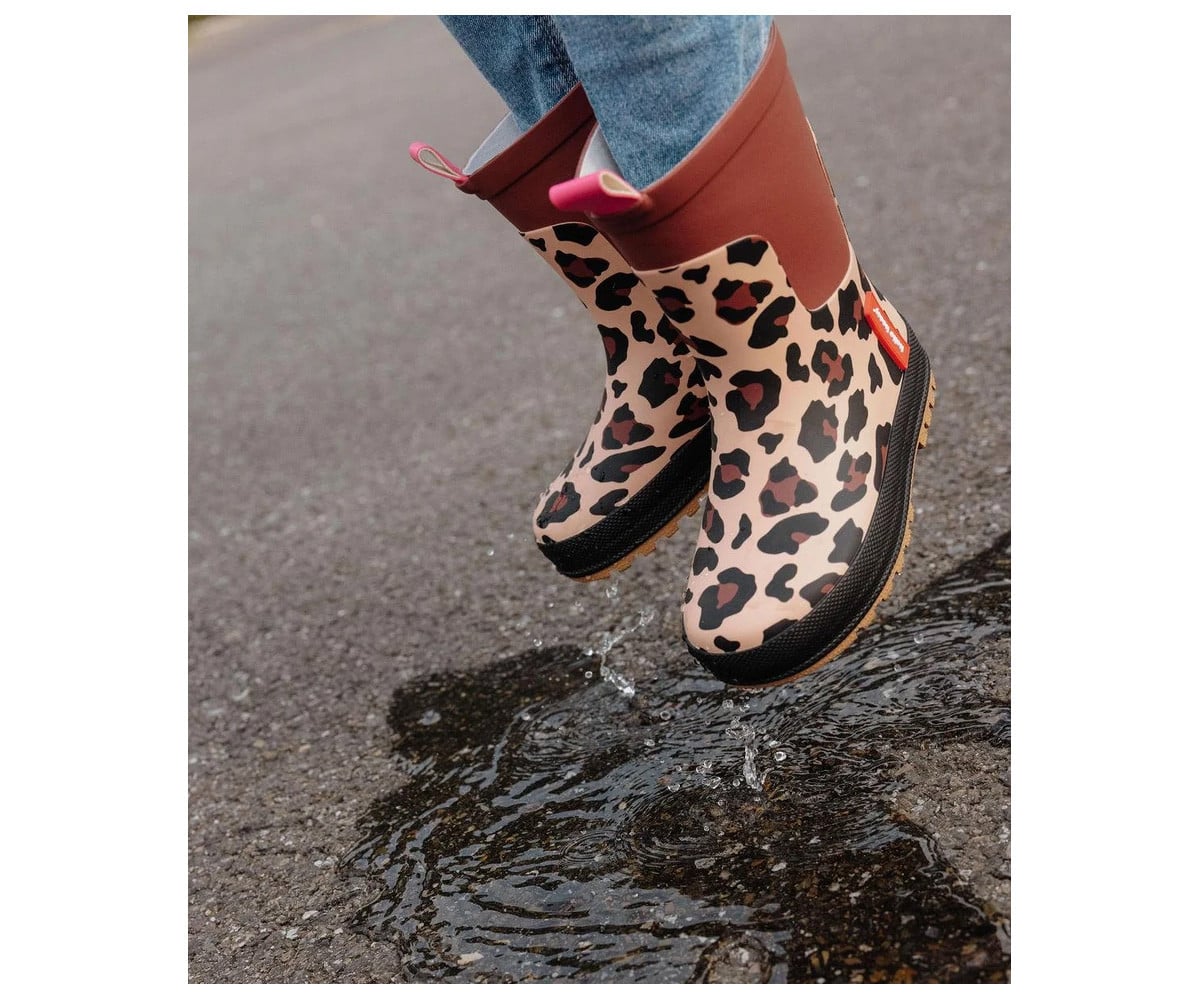 Botas infantis Leopard