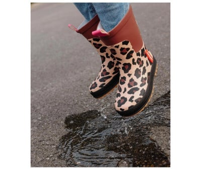 Botas infantis Leopard