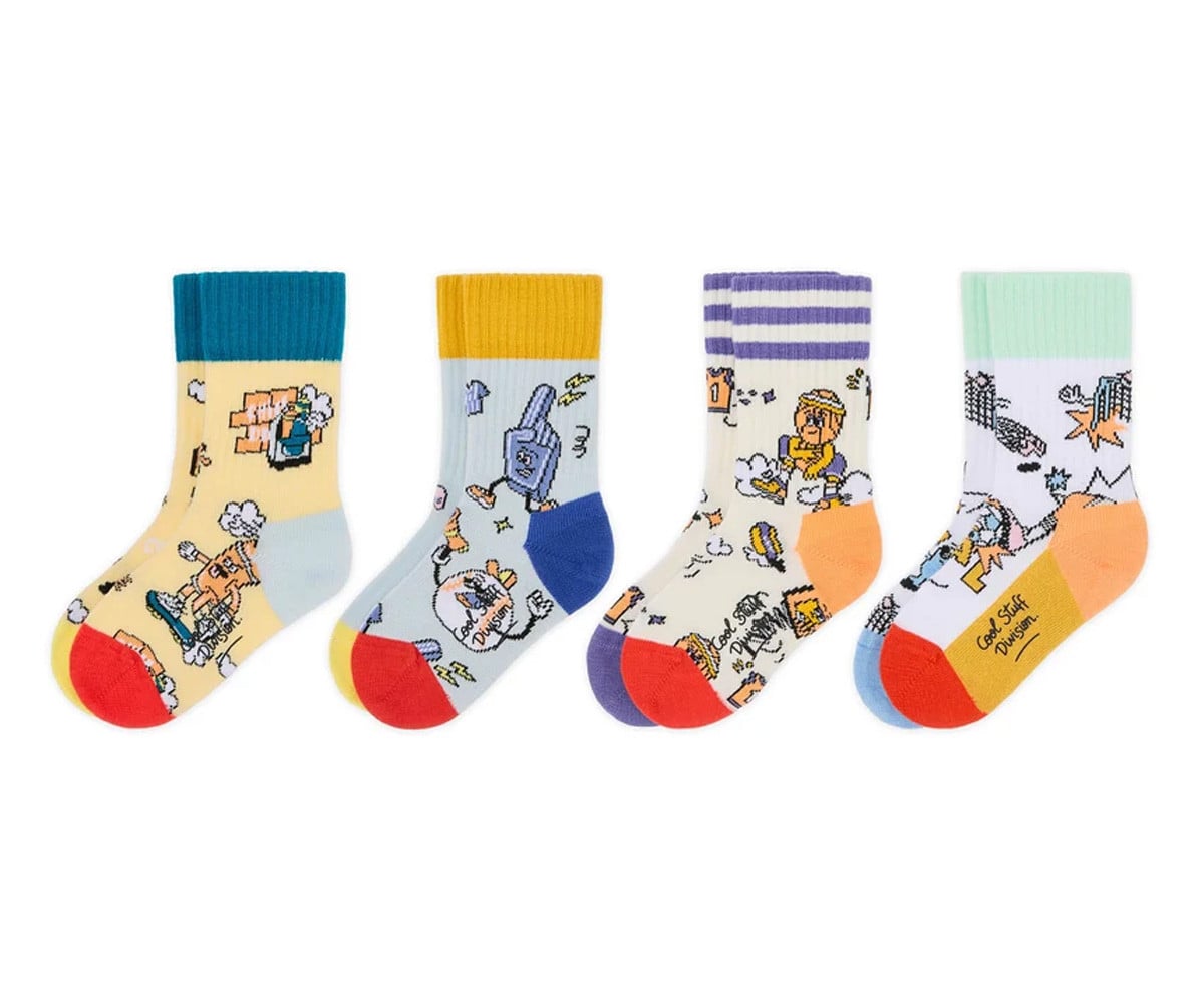 Pacote de 4 pares de meias Game On