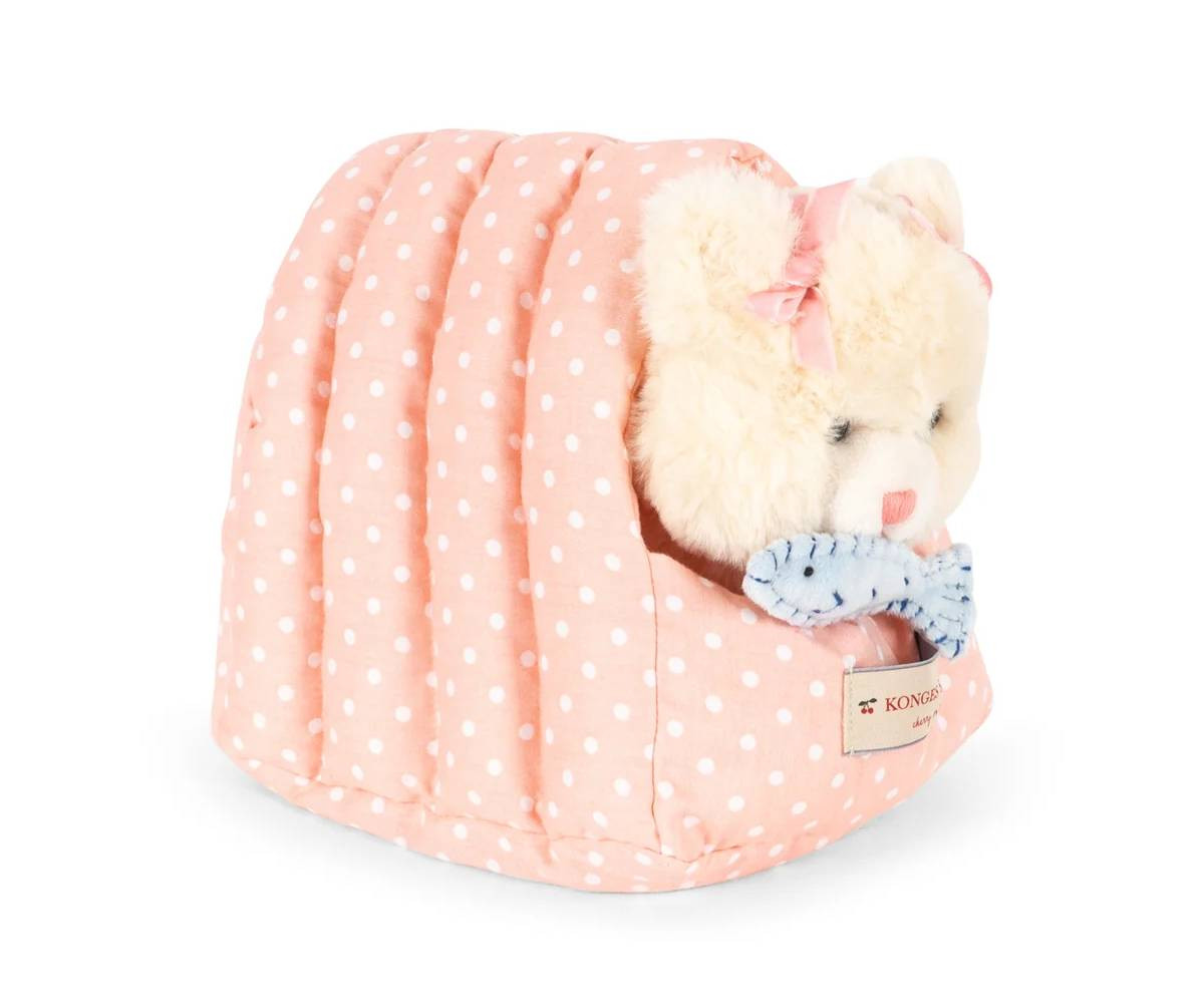 Peluche Gatto Calore Teddy Beige