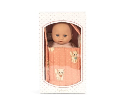 Boneca Cattie com carrinho de bebê 31 cm Ciao Mia/Pink