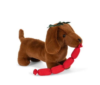 Peluche Bassotto Chorizo Dog Brown