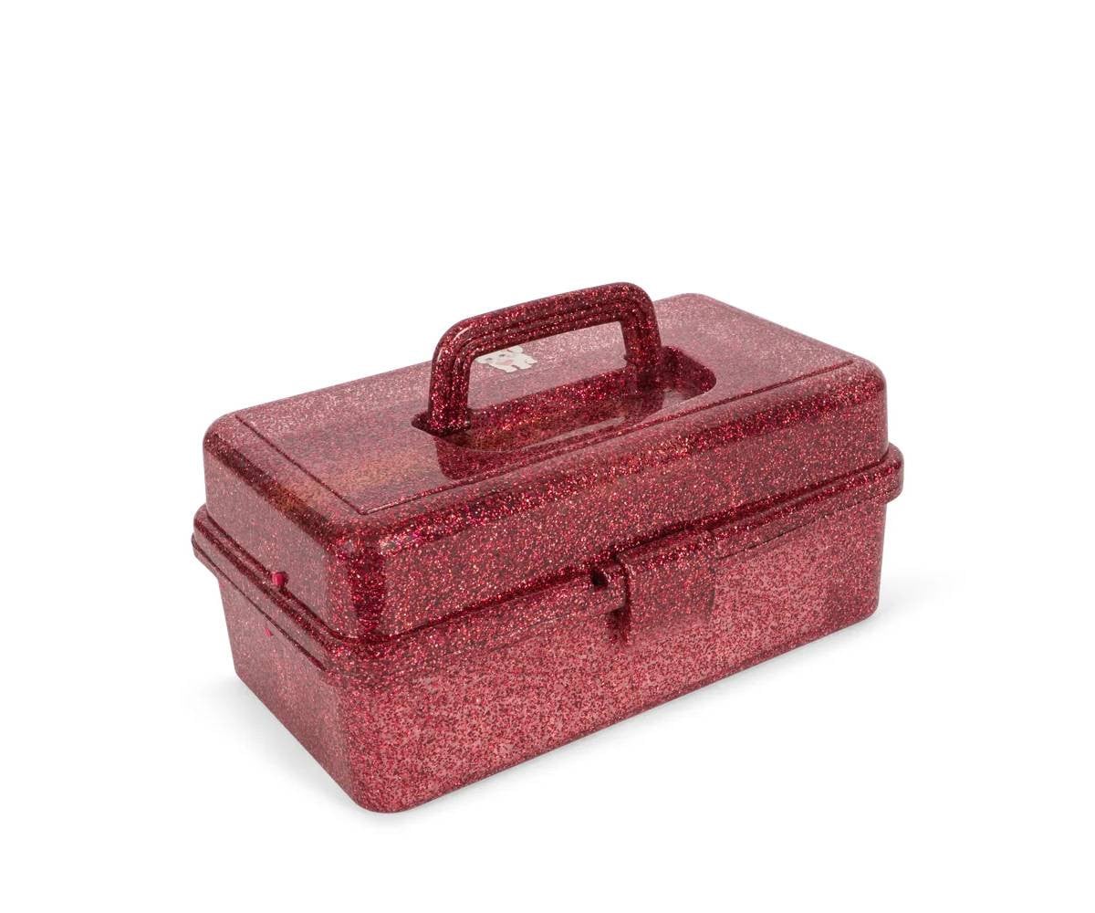 Estojo Creative Art Caddy Glitter Rose