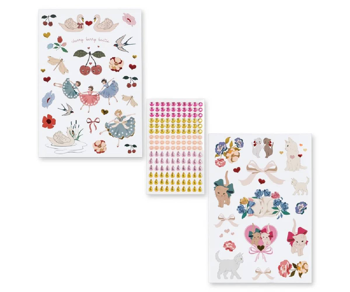 Estojo Creative Art Caddy Glitter Rose