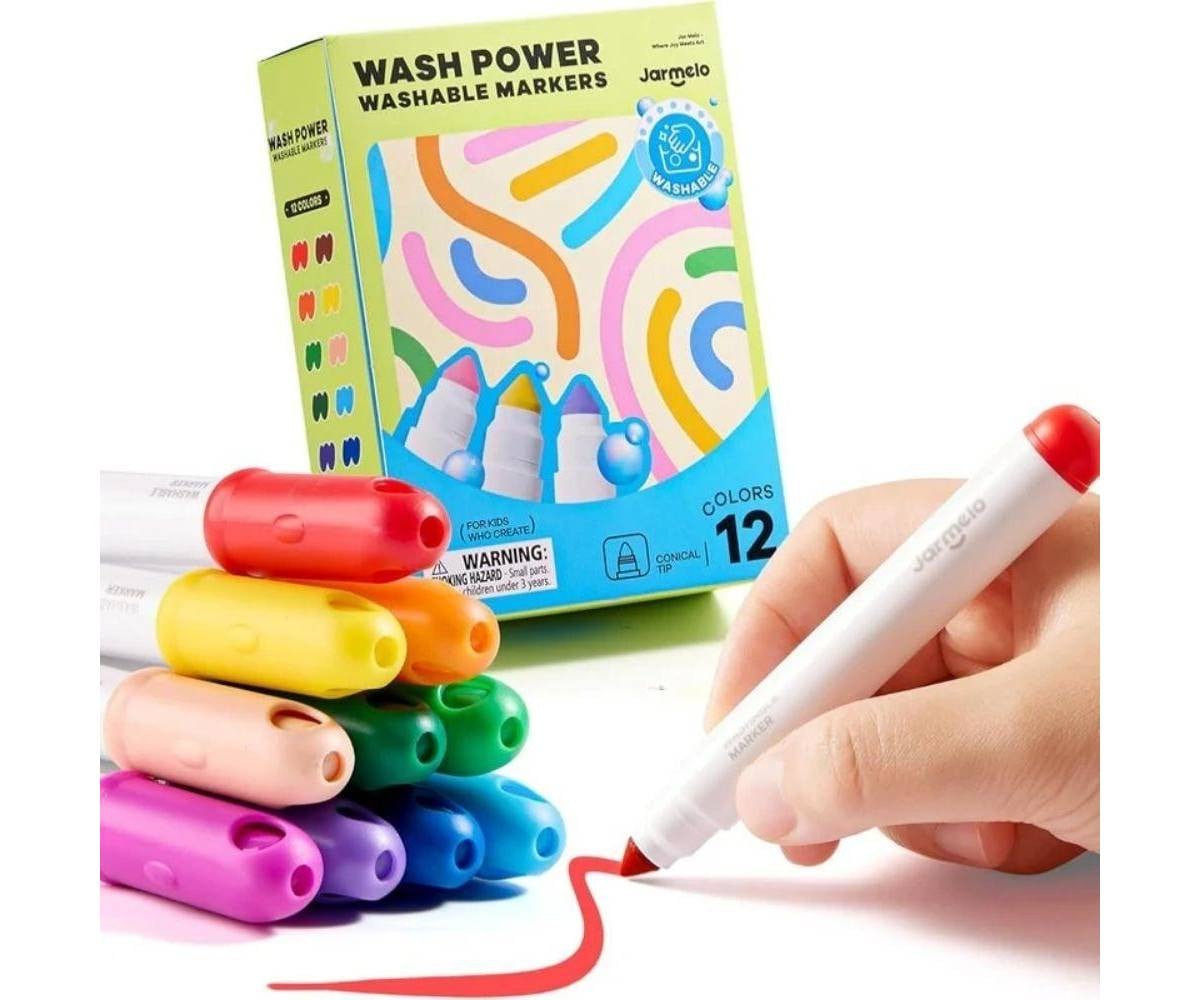 12 Pennarelli WASH POWER Extra Lavabili