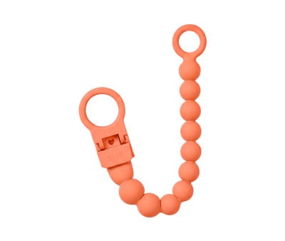 Suporte de chupeta de silicone Beaded BIBS Tango