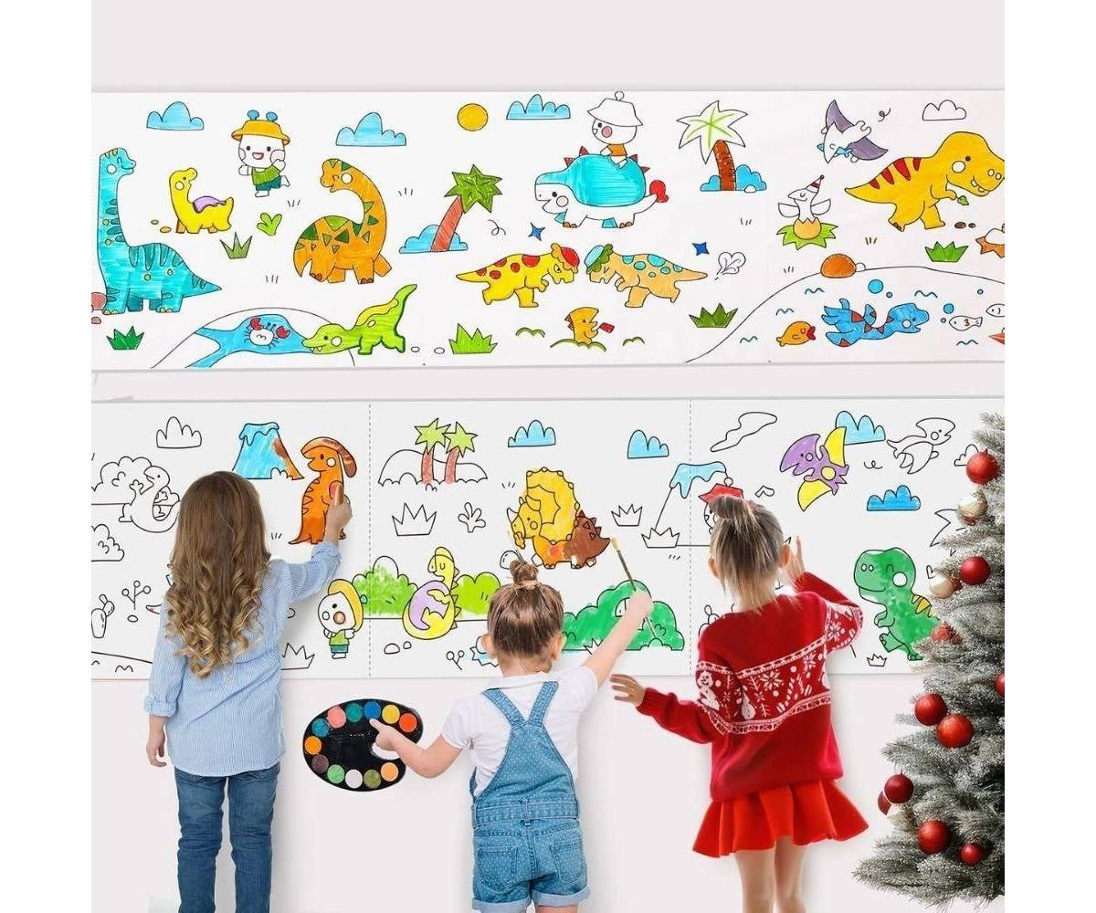 Rotolo Carta Adesiva Poster Dinosaur Adventures