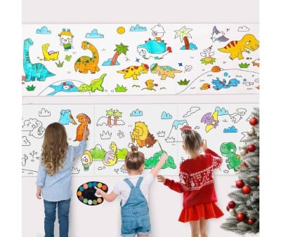 Rotolo Carta Adesiva Poster Dinosaur Adventures