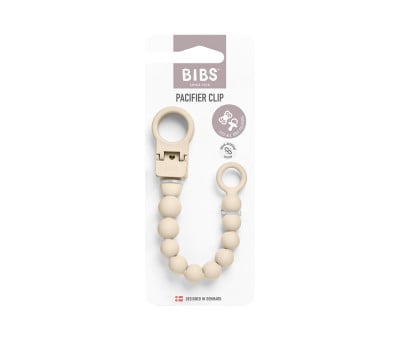 Portaciuccio in Silicone BIBS Beaded Vanilla