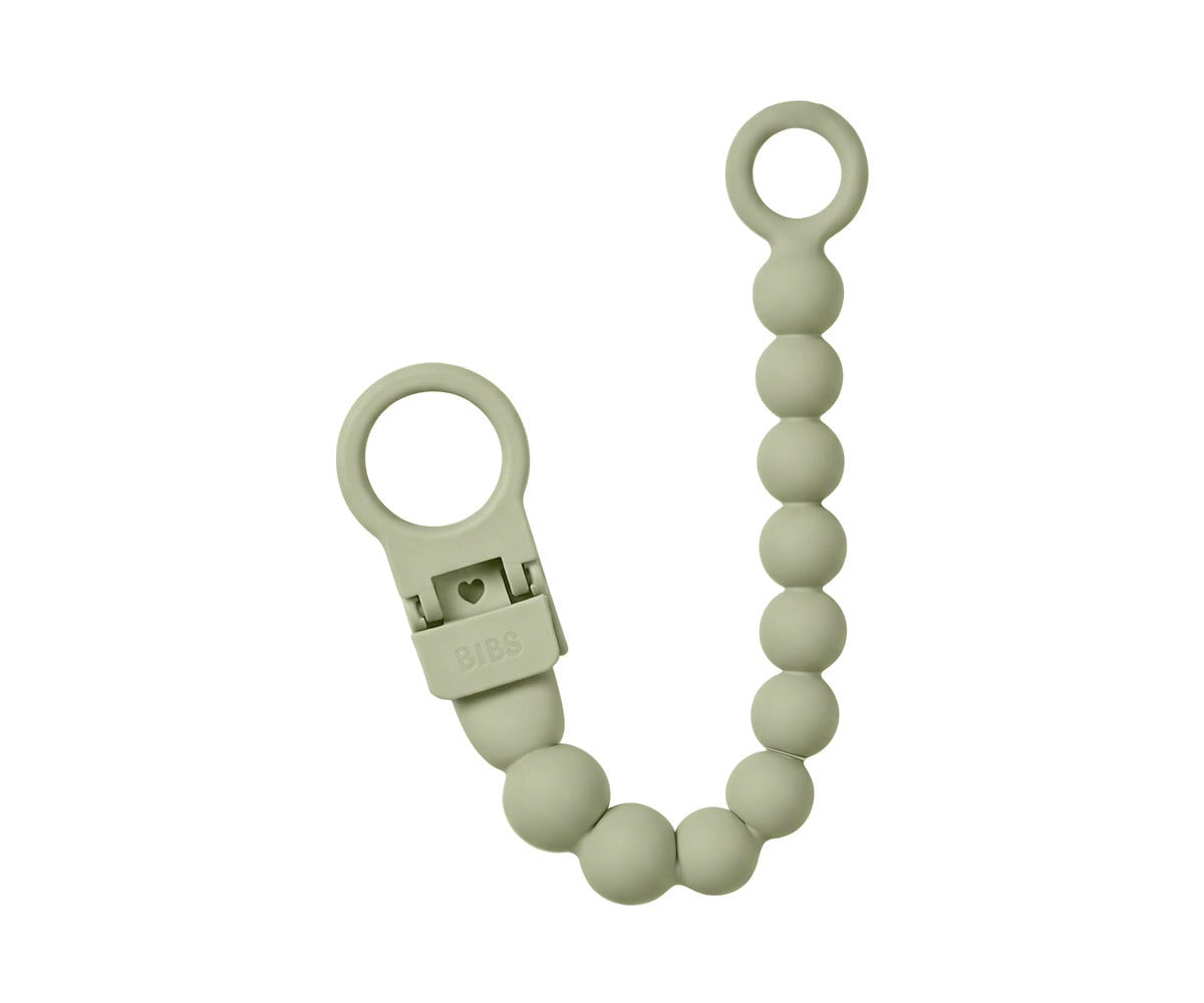 Portaciuccio in Silicone BIBS Beaded Sage