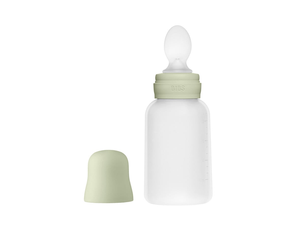 Dispenser Squeeze Spoon Feeder BIBS Sage
