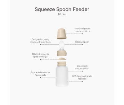 Dispenser Squeeze Spoon Feeder BIBS Tango