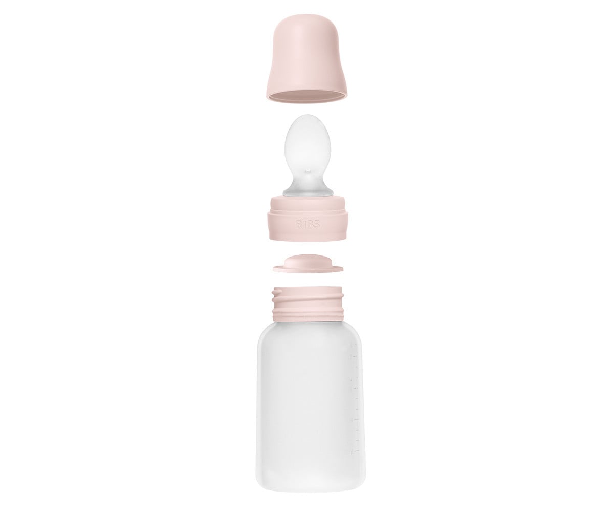 Dispenser Squeeze Spoon Feeder BIBS Petal