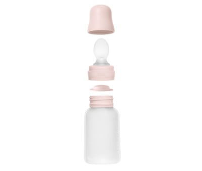 Dispenser Squeeze Spoon Feeder BIBS Petal