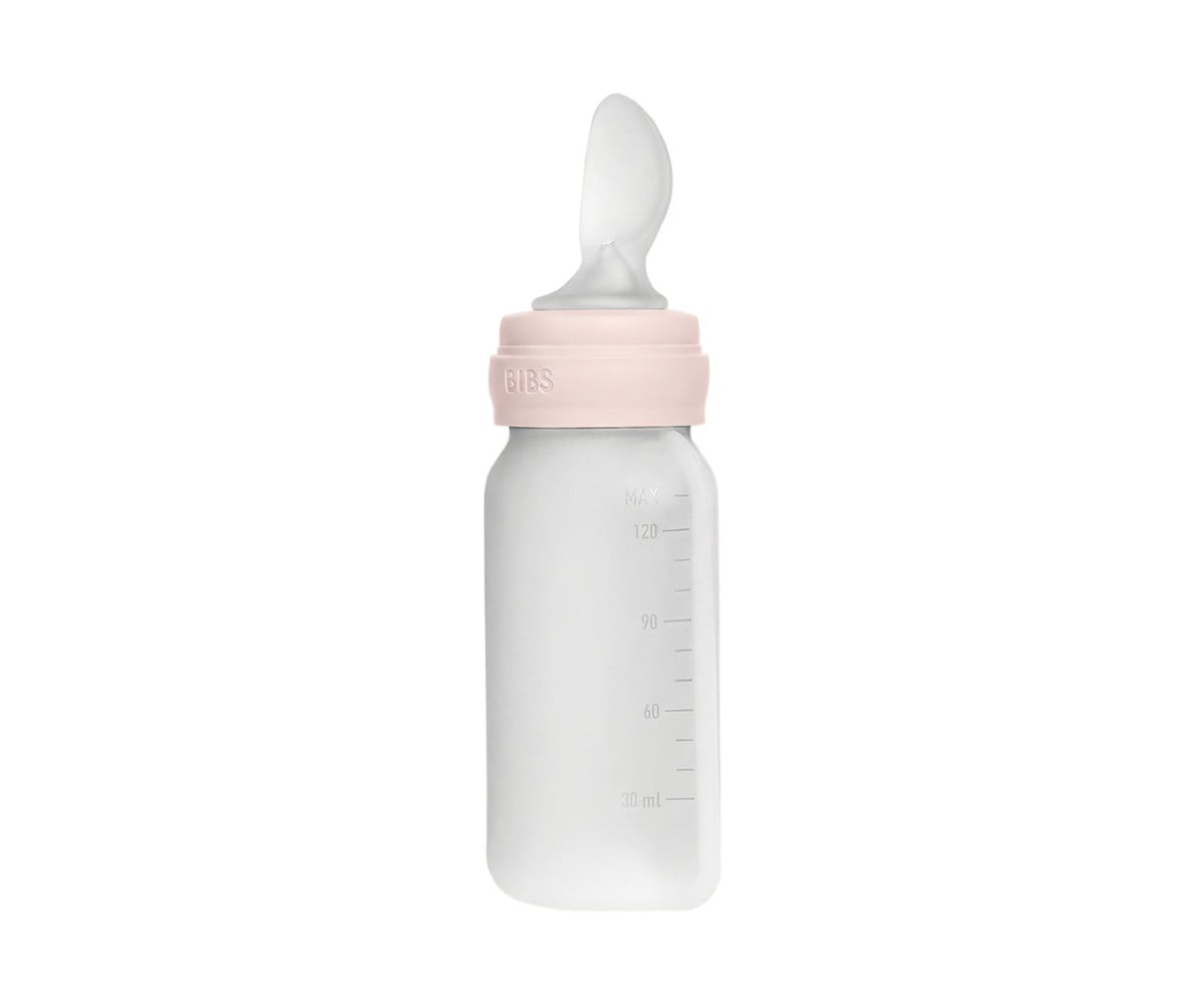 Dispenser Squeeze Spoon Feeder BIBS Petal