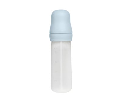 Dispenser Squeeze Spoon Feeder BIBS Baby Blue