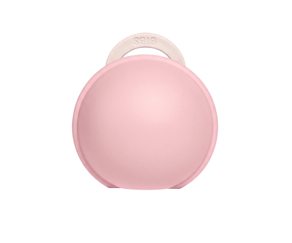 Succhietto BIBS Colour Round Baby Petal + Proteggi Ciuccio Baby Pink