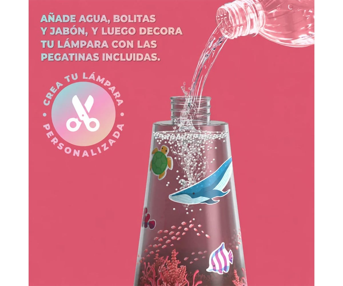 Candeeiro rosa TSUNY