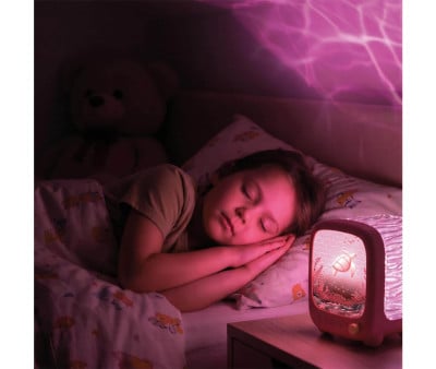 Luminária de alto-falante Projetor WAVY Pink