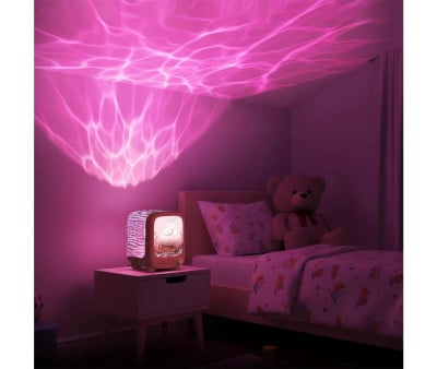 Luminária de alto-falante Projetor WAVY Pink