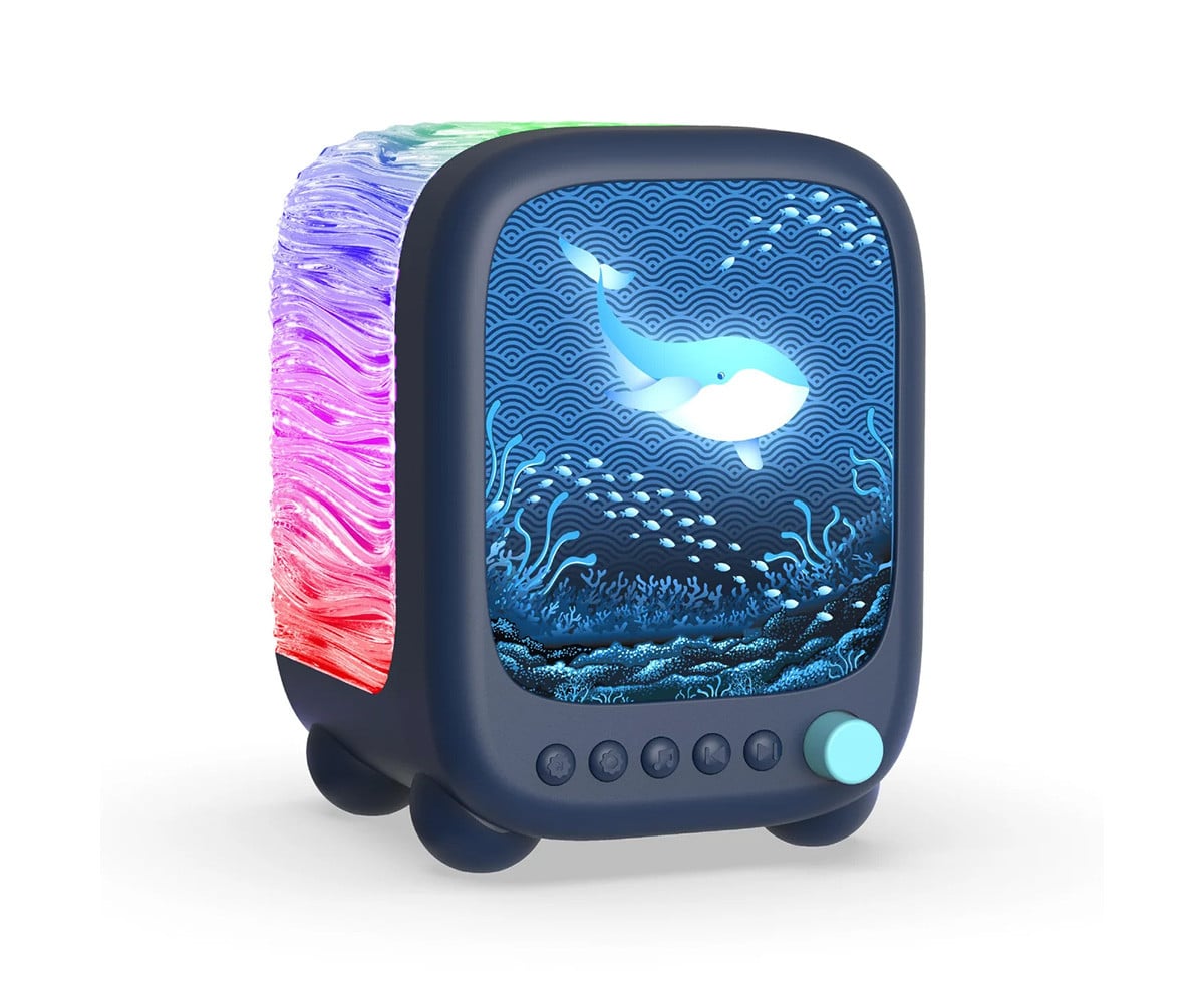 Luminária de alto-falante Projetor WAVY Blue