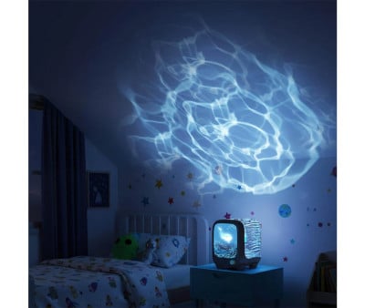 Luminária de alto-falante Projetor WAVY Blue