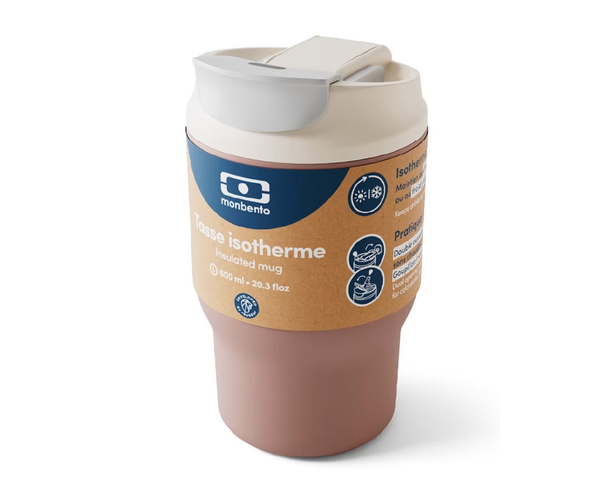 Bicchiere Ermetico Monbento Pink Moka 360ml