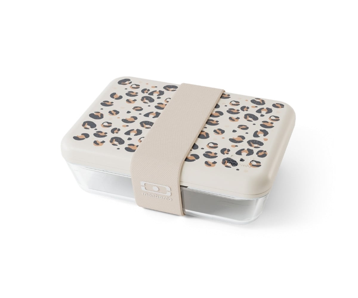 Lunch Box MB Pure Leopard Glass by PYREX