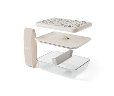 Lunch Box MB Pure Leopard Glass by PYREX