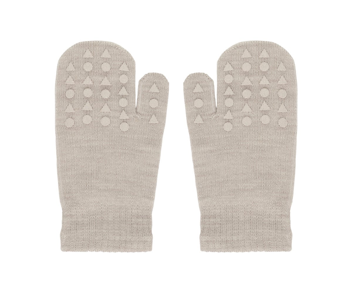 Luvas antiderrapantes de lã Sand Merino