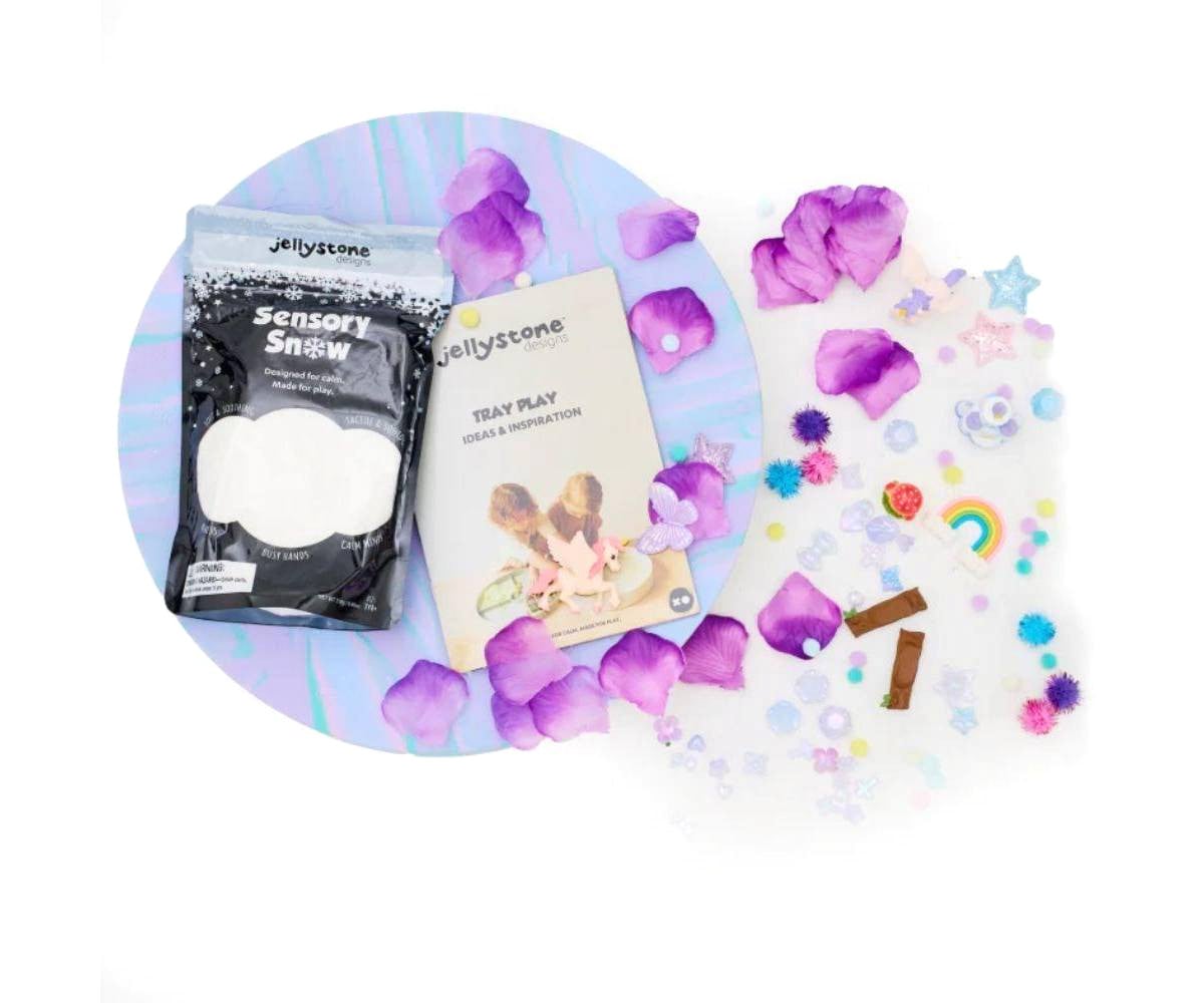 Kit Sensoriale con Vassoio Unicorno