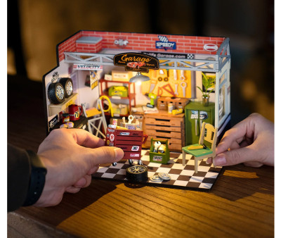 Modellino Miniatura Garage Workshop
