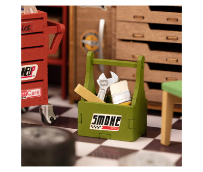 Modellino Miniatura Garage Workshop