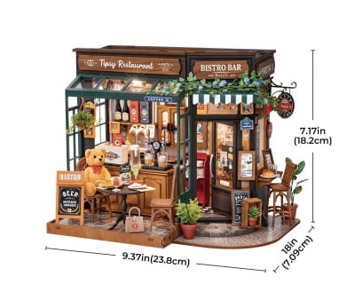 Modellino Miniatura Tipsy Restaurant