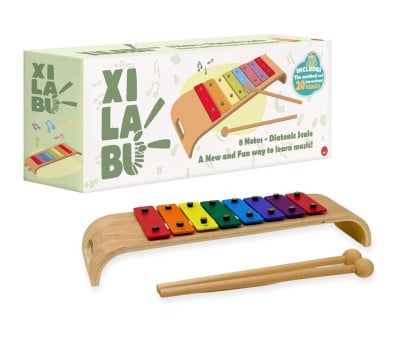 Xilófono Infantil Xilabú con Libro de Canciones